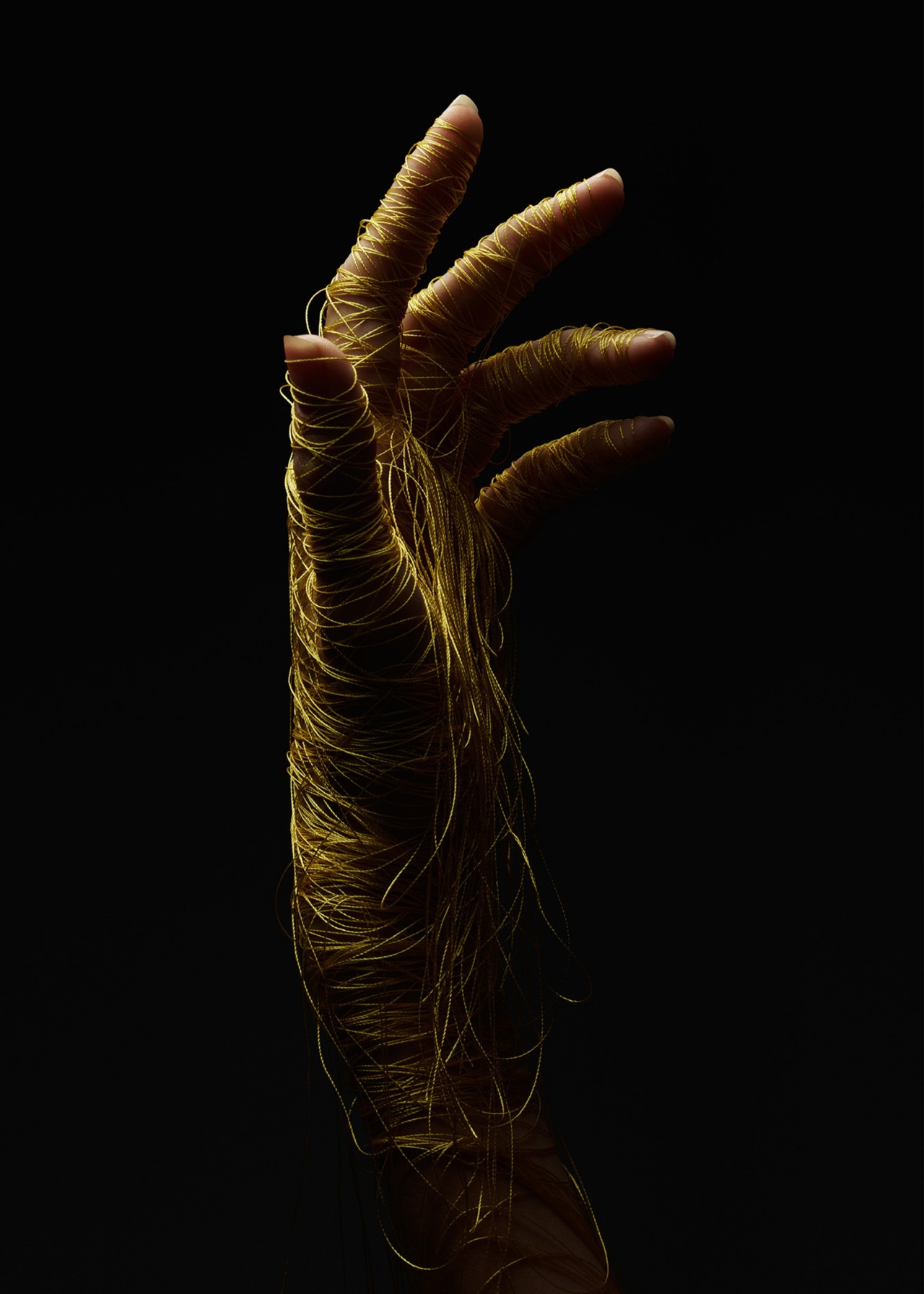 Yarn on hand by Nicholas Alan Cope