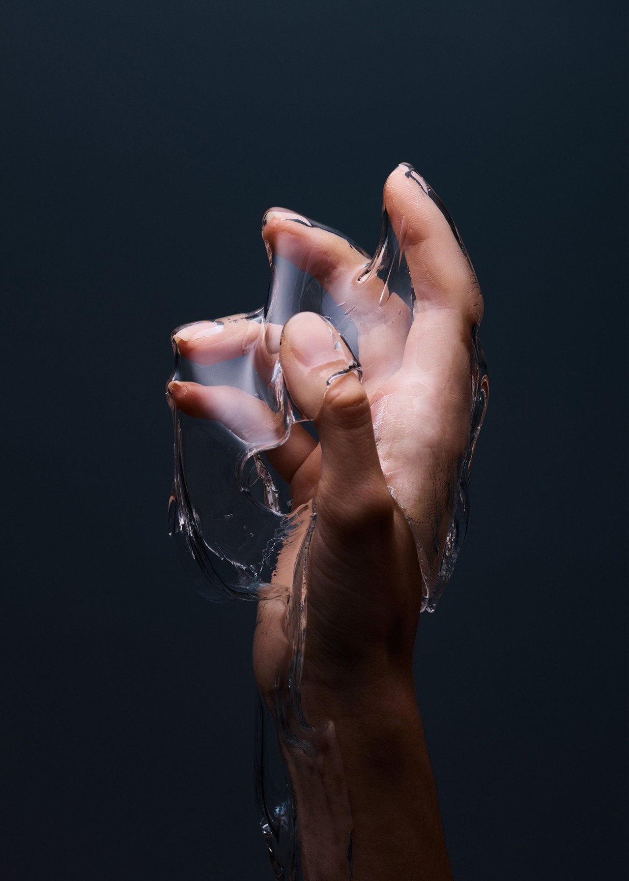 Hand slime still life by Nicholas Alan Cope