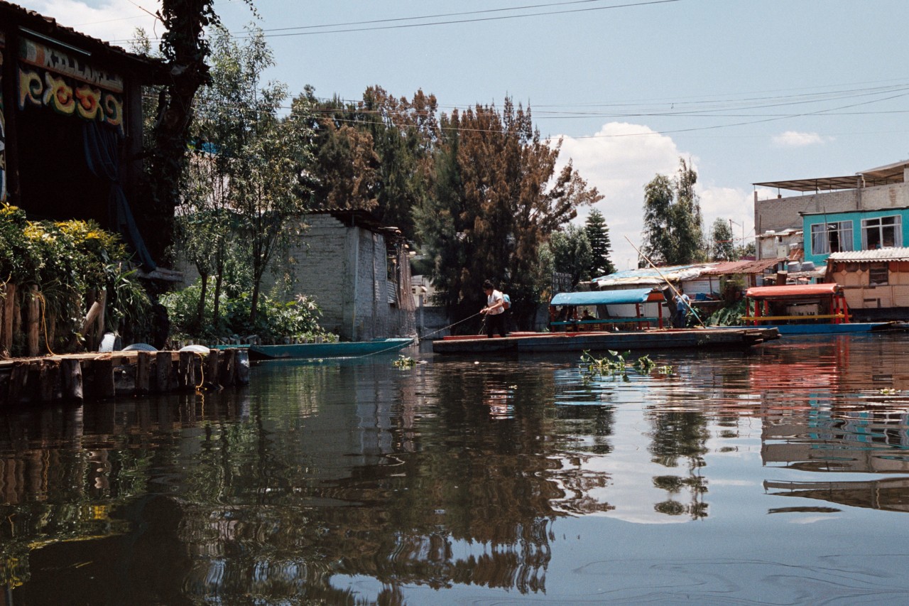 River in Mexico City by Dorian Ulisses Lopez Macias