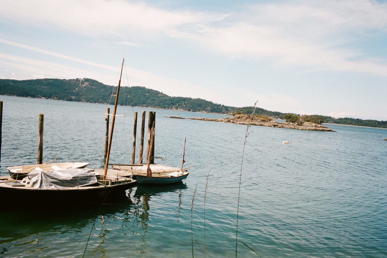 Salish Sea fishing boats by Max Farago