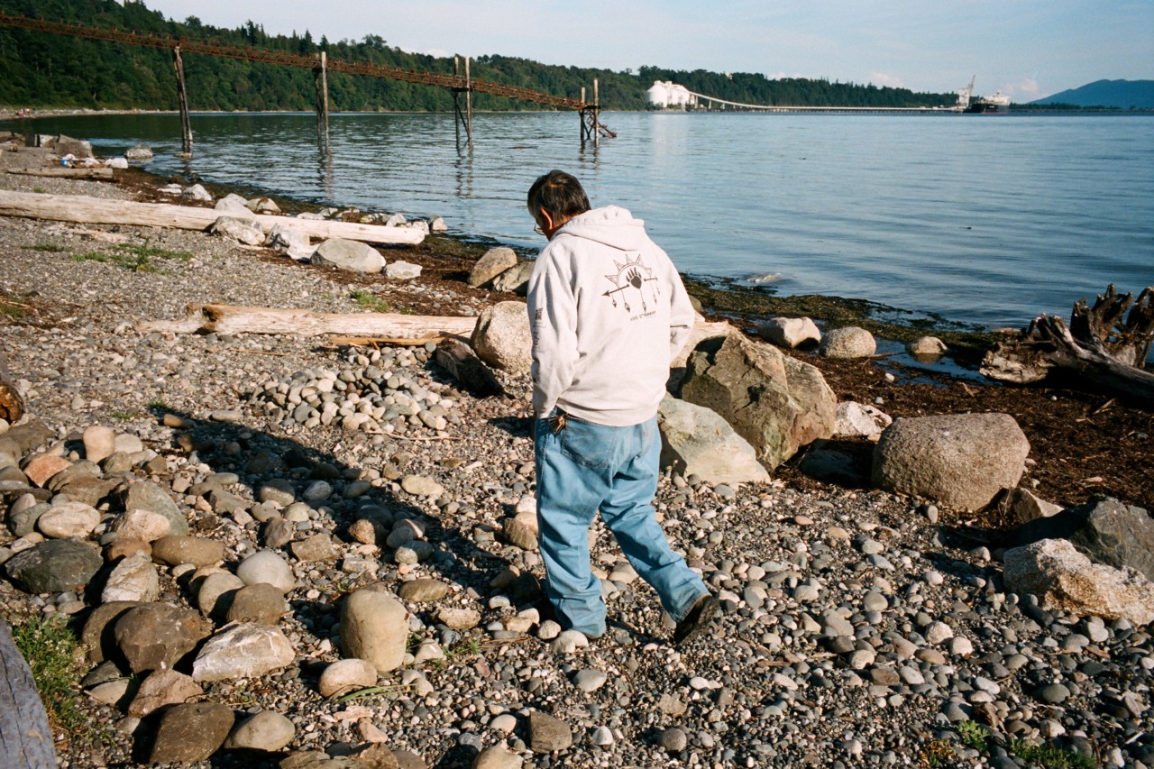 Lumni Nation tribal chief Bill James by Max Farago