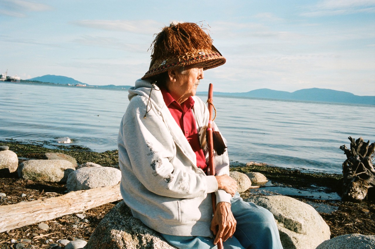 Lumni Nation tribal chief Bill James by Max Farago