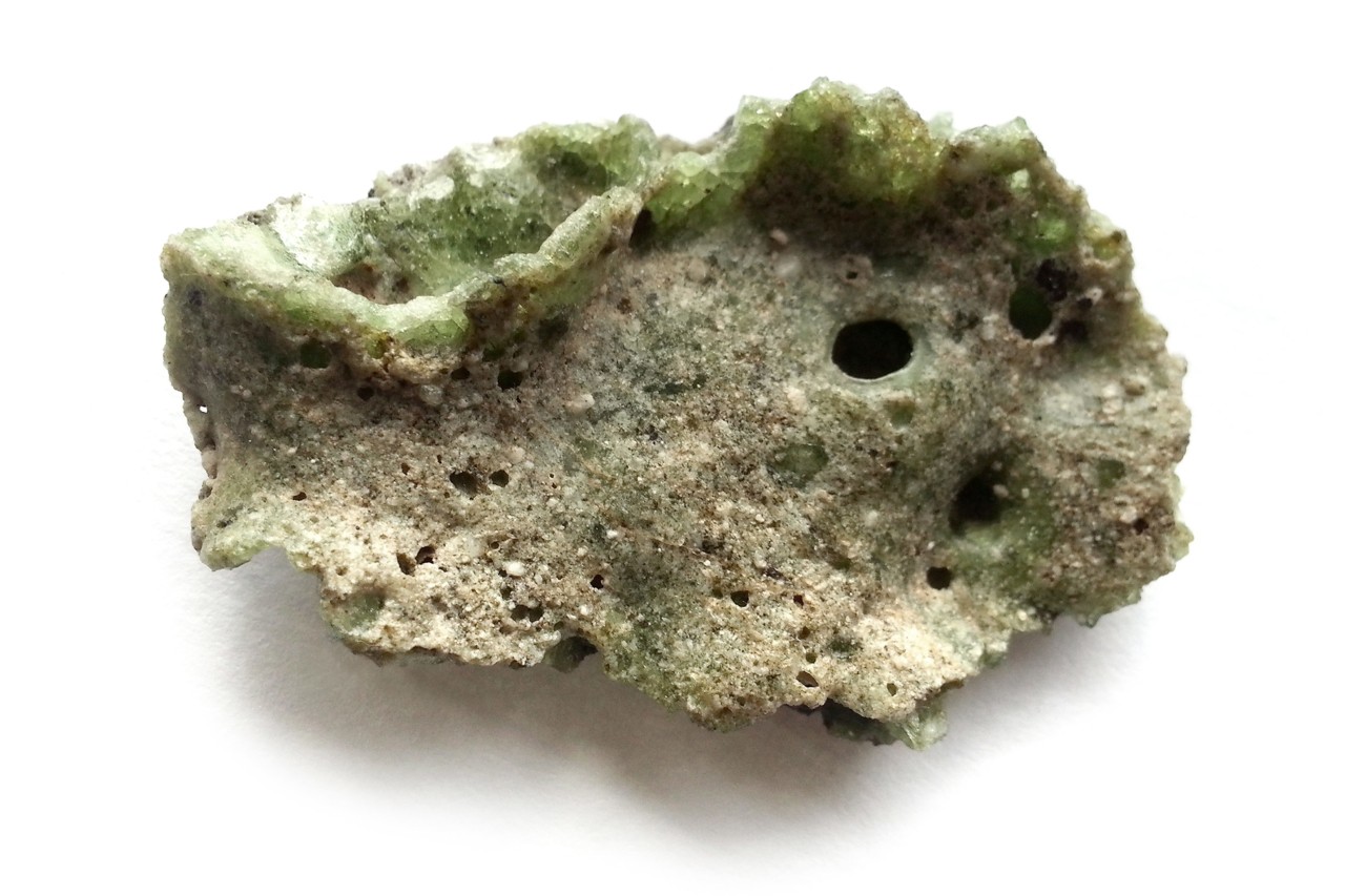 Mineral rock artwork called Trinitite by Gabriel Ruiz-Larrea
