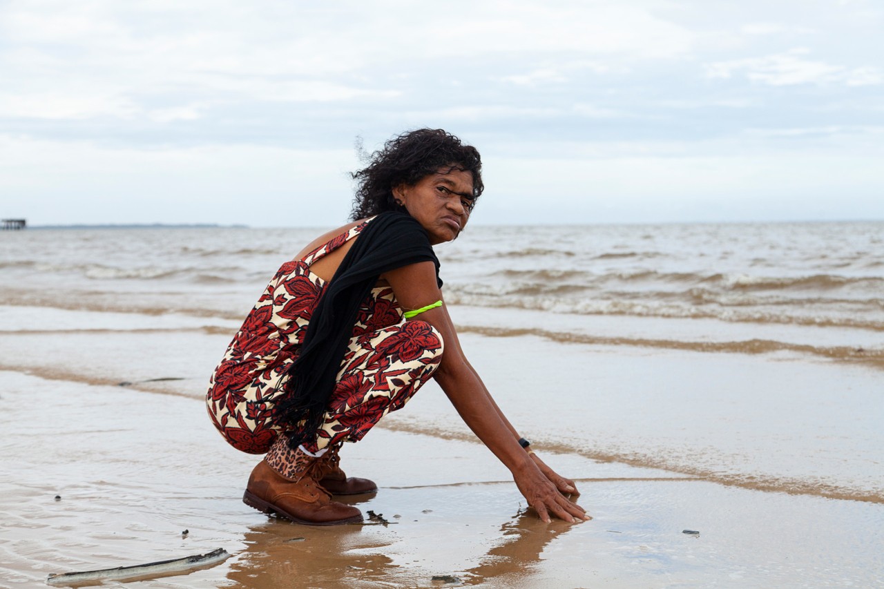 Amazon activist Maria do Socorro Silva in the forest by Liliana Merizalde