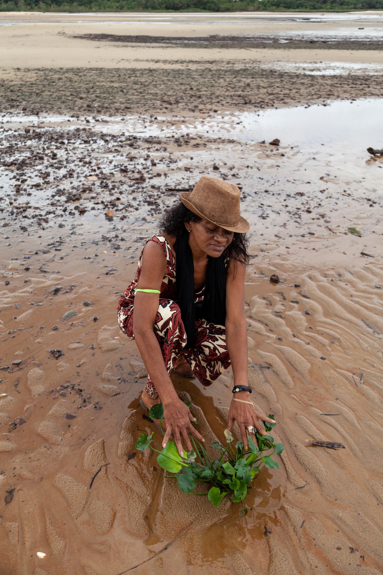 Amazon activist Maria do Socorro Silva in the forest by Liliana Merizalde