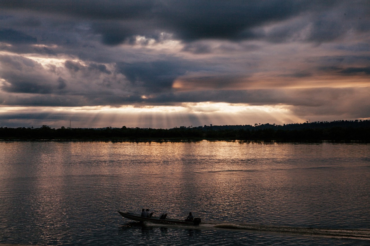 Amazon river by Liliana Merizalde