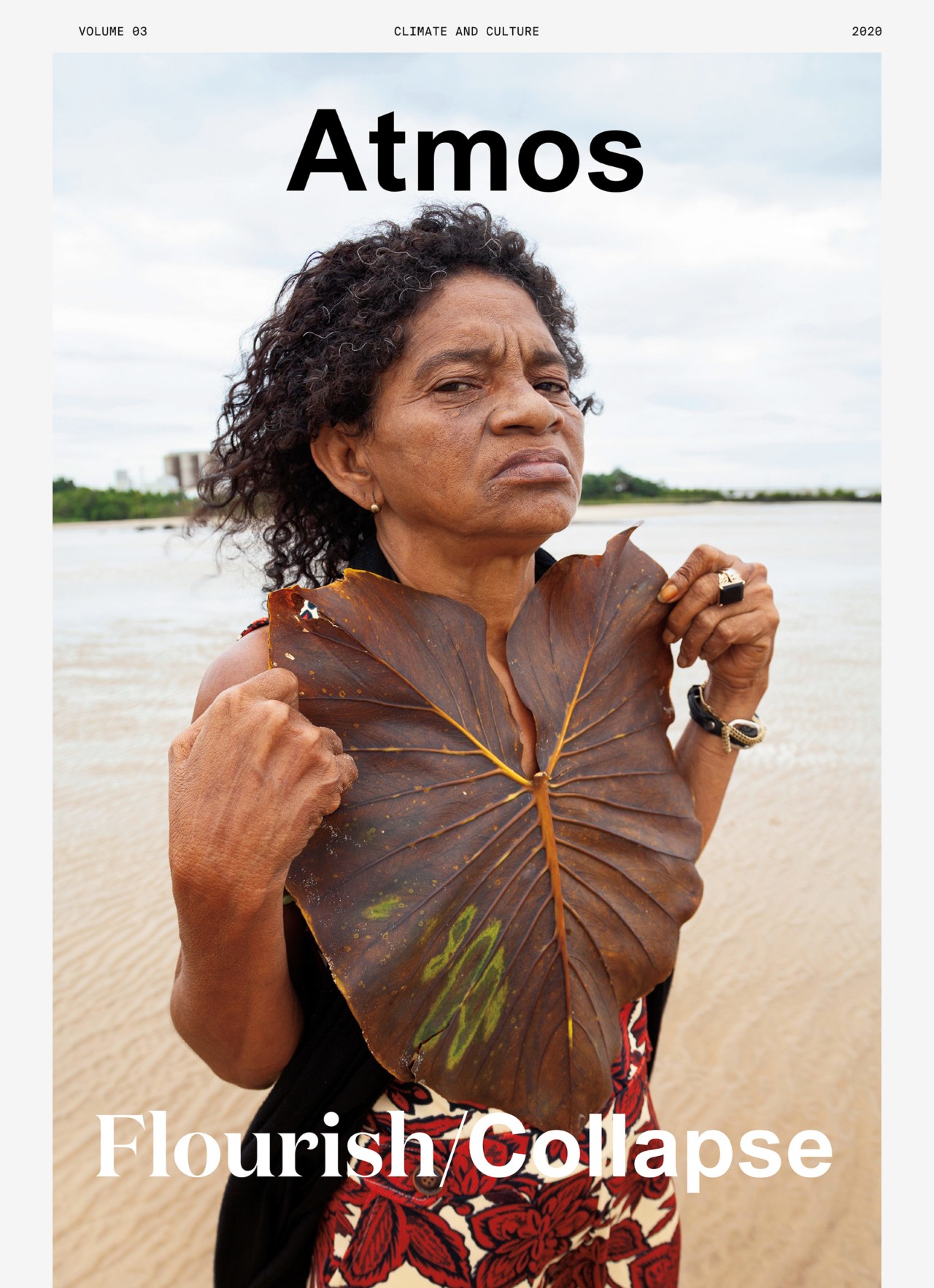 Amazon river woman on Atmos magazine cover by Liliana Merizalde