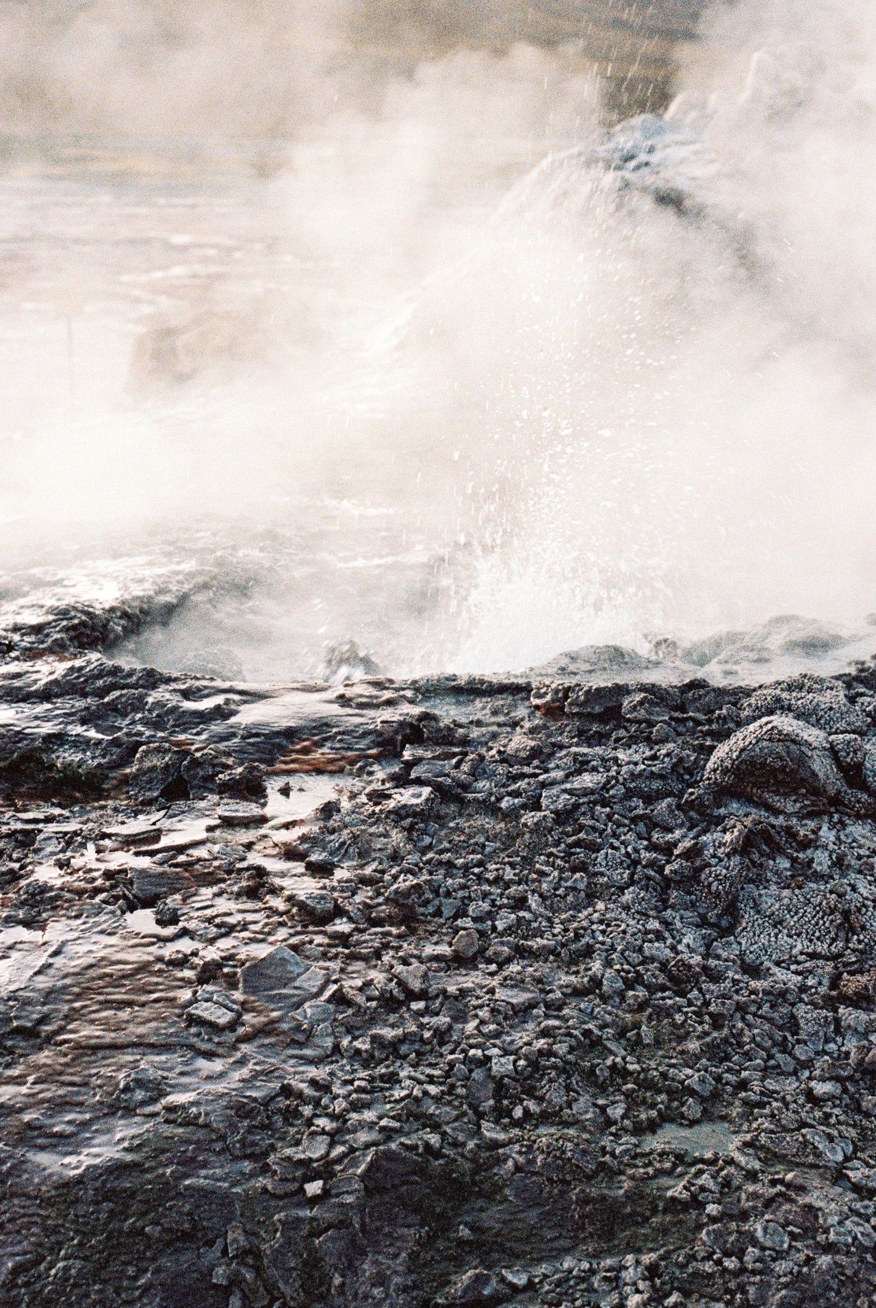 Atacama Desert rocks and smoke by Jess Gough