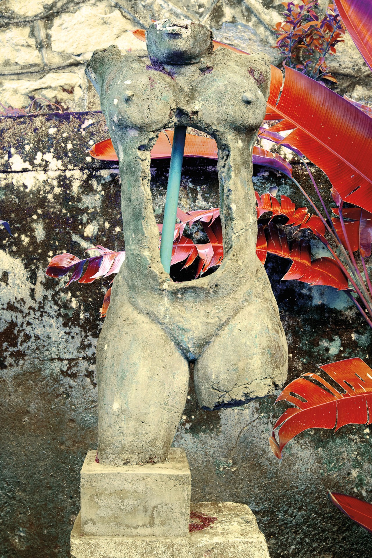 Statue art by Alexandra Von Fuerst
