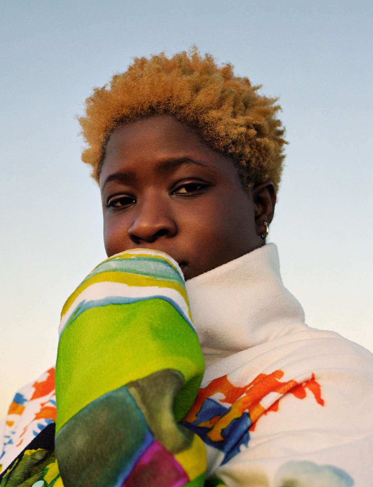 Extinction Rebellion youth protester portrait by Ben Toms