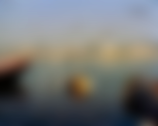 People along the Ganges River in India by Ashish Shah