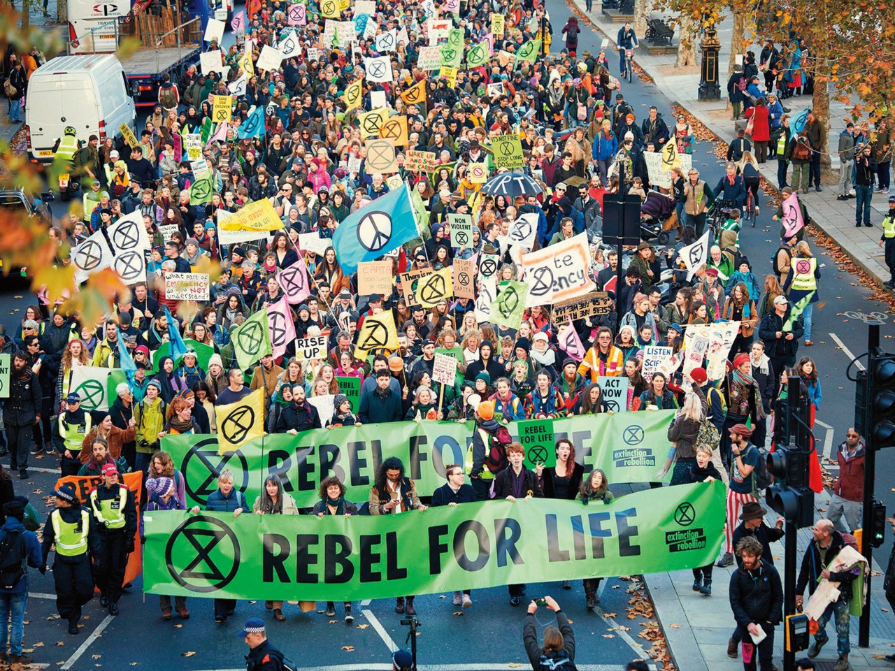 Extinction Rebellion protest