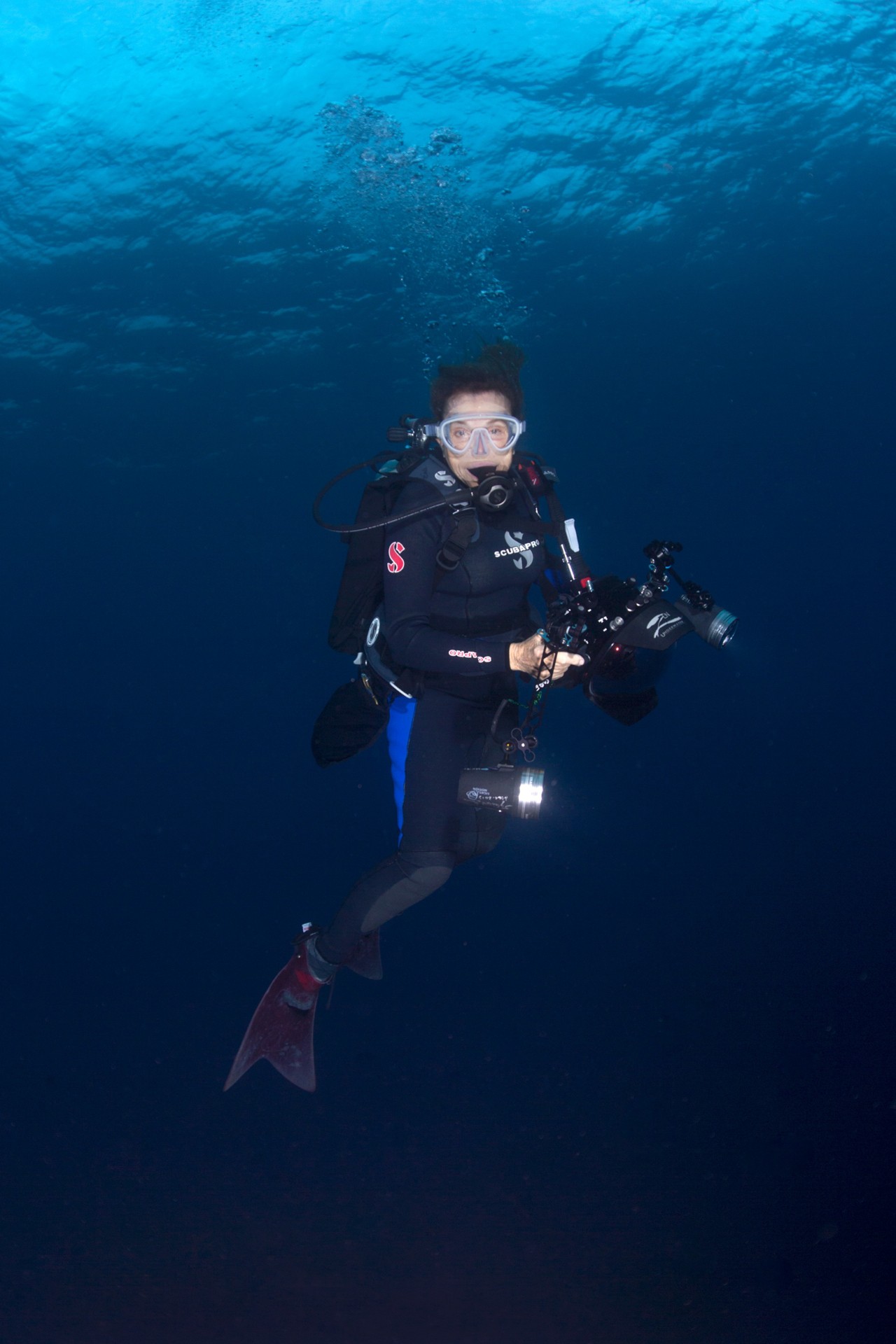 Sylvia Earle diver underwater