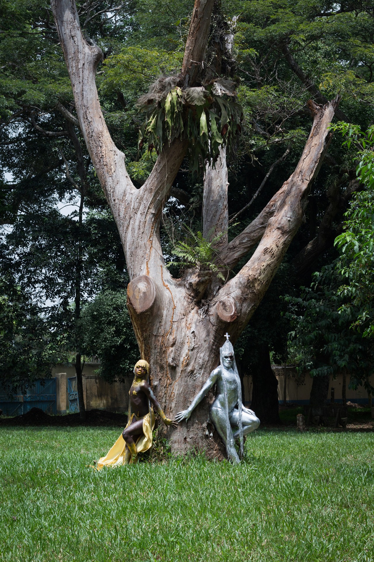 Baba and Britney drag queens of Abidjan by Ngadi Smart