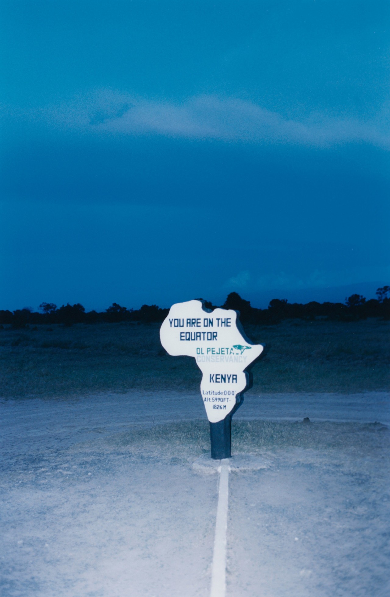 Ol Pejeta Conservancy sign by Sam Rock