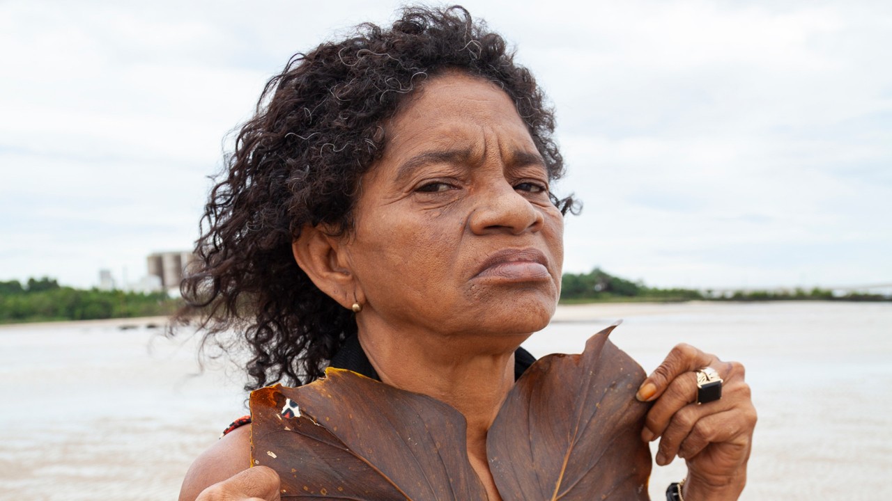 Amazon activist Maria do Socorro Silva in the forest by Liliana Merizalde