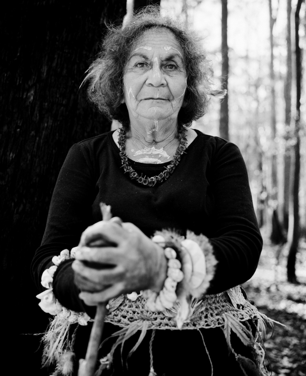 Amazon indigenous activist by Tim Georgeson