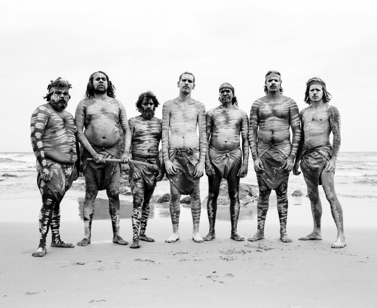 Amazon indigenous activists by Tim Georgeson