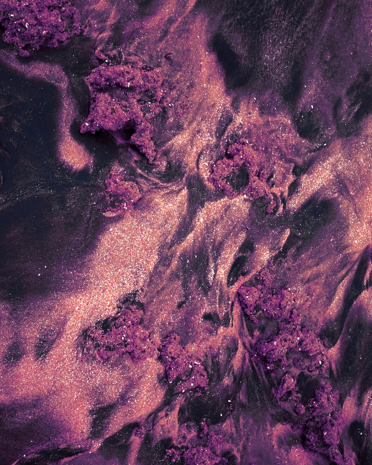 Black and purple sand in Mazunte Mexico by Alexandra von Fuerst