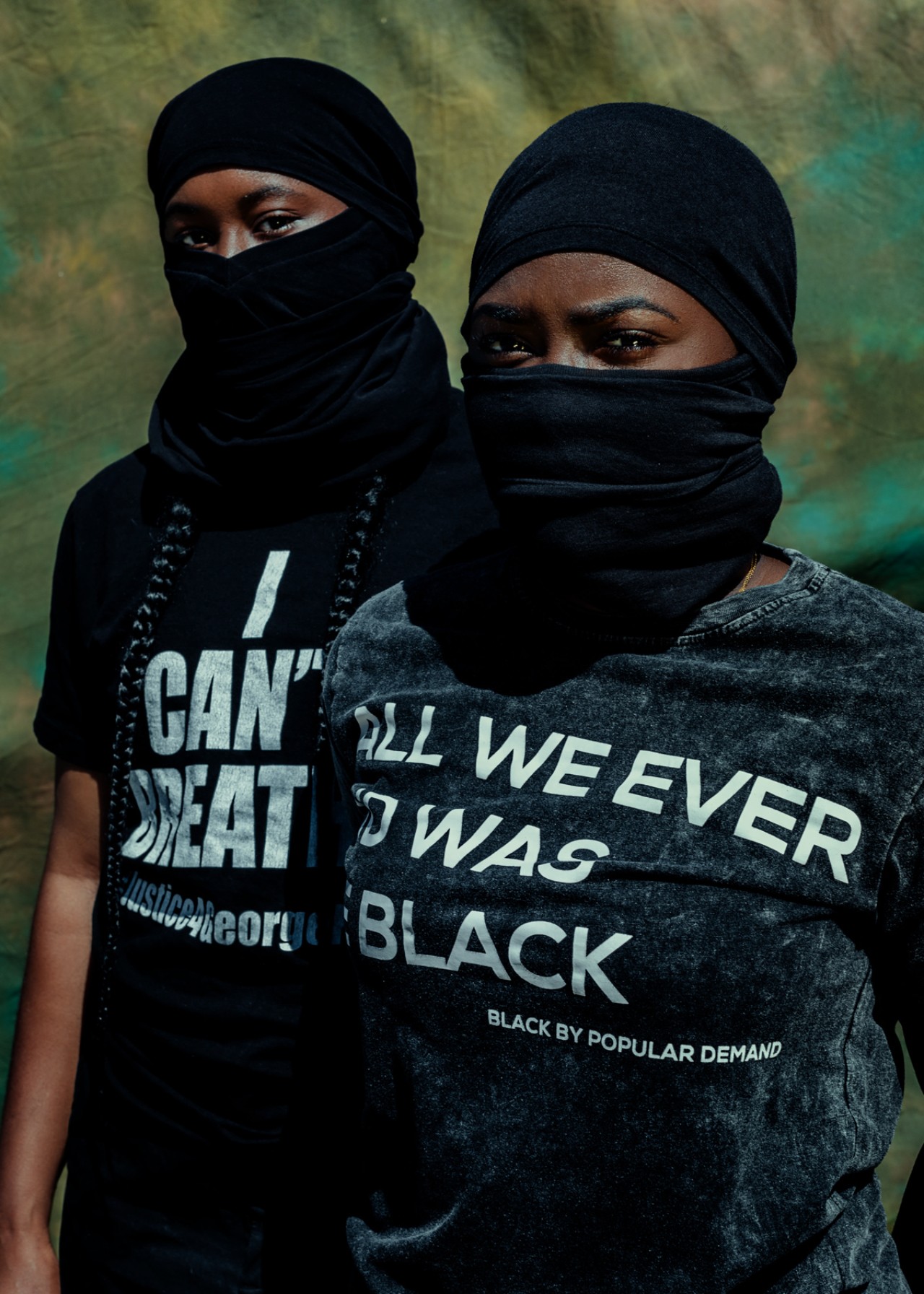 Black Lives Matter protestors in Minneapolis by Bobby Rogers
