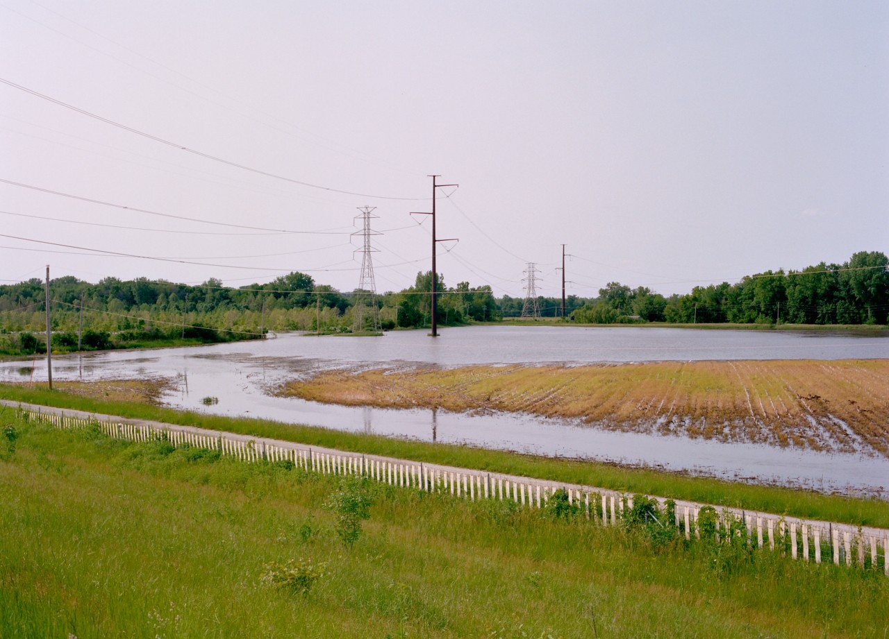 Flooded Iowa field by Ryan Plett