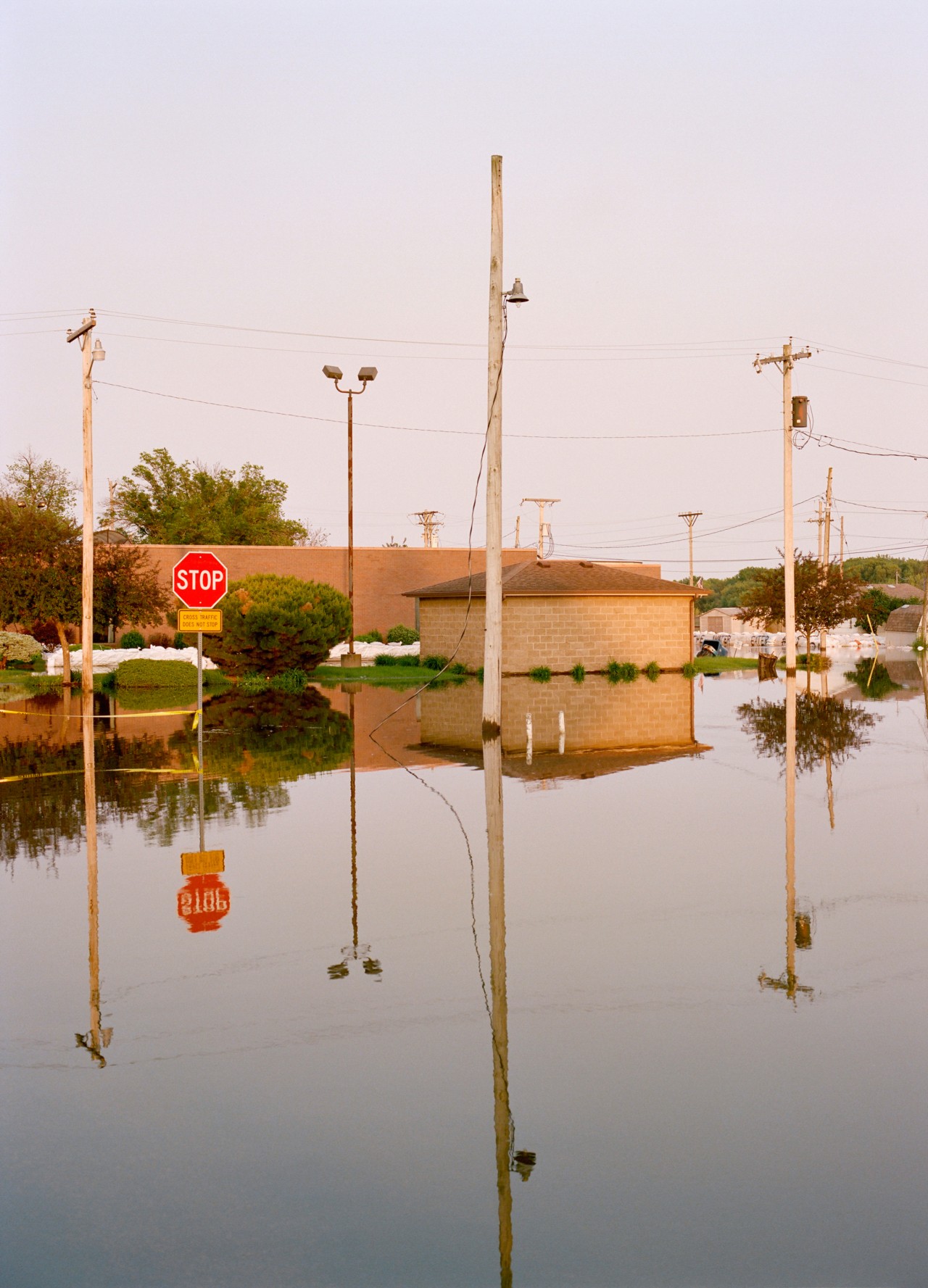 Flooded street by Ryan Plett