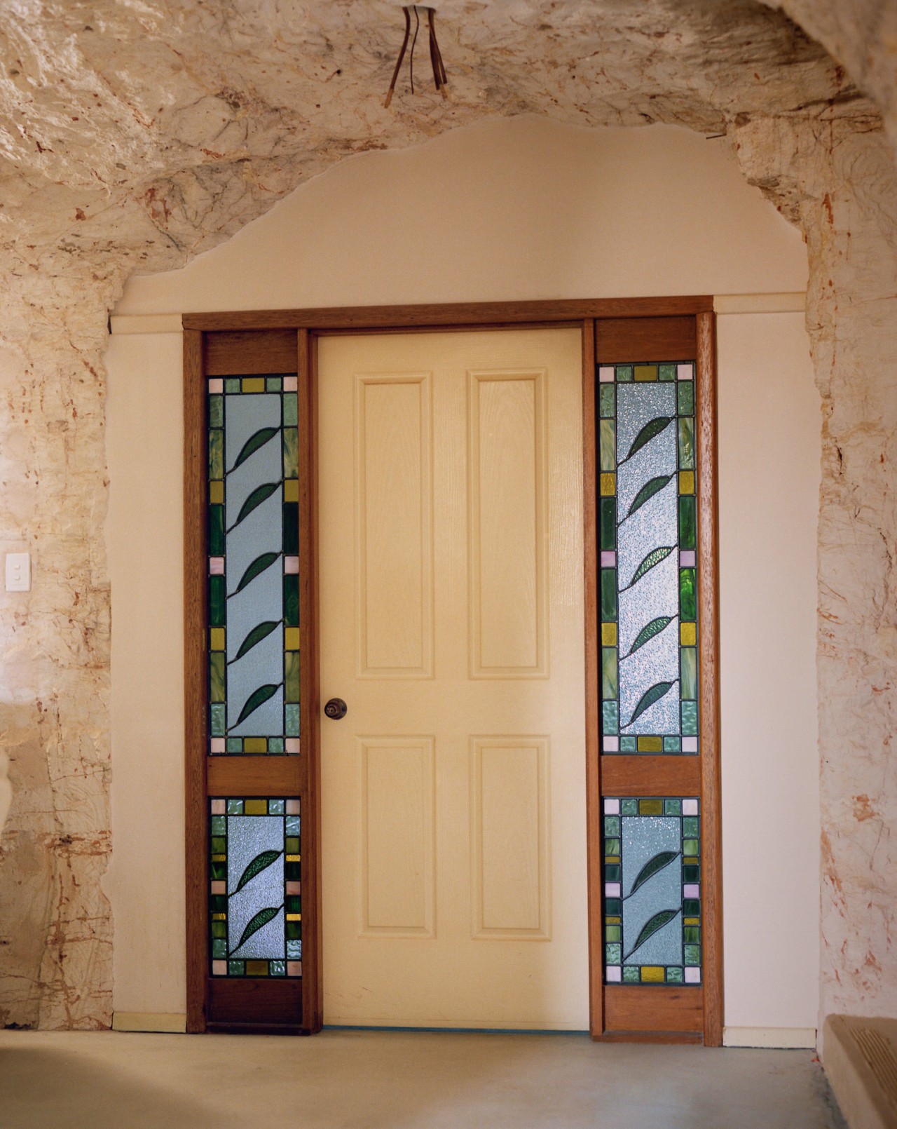 Coober Pedy doorway by Alex Lockett