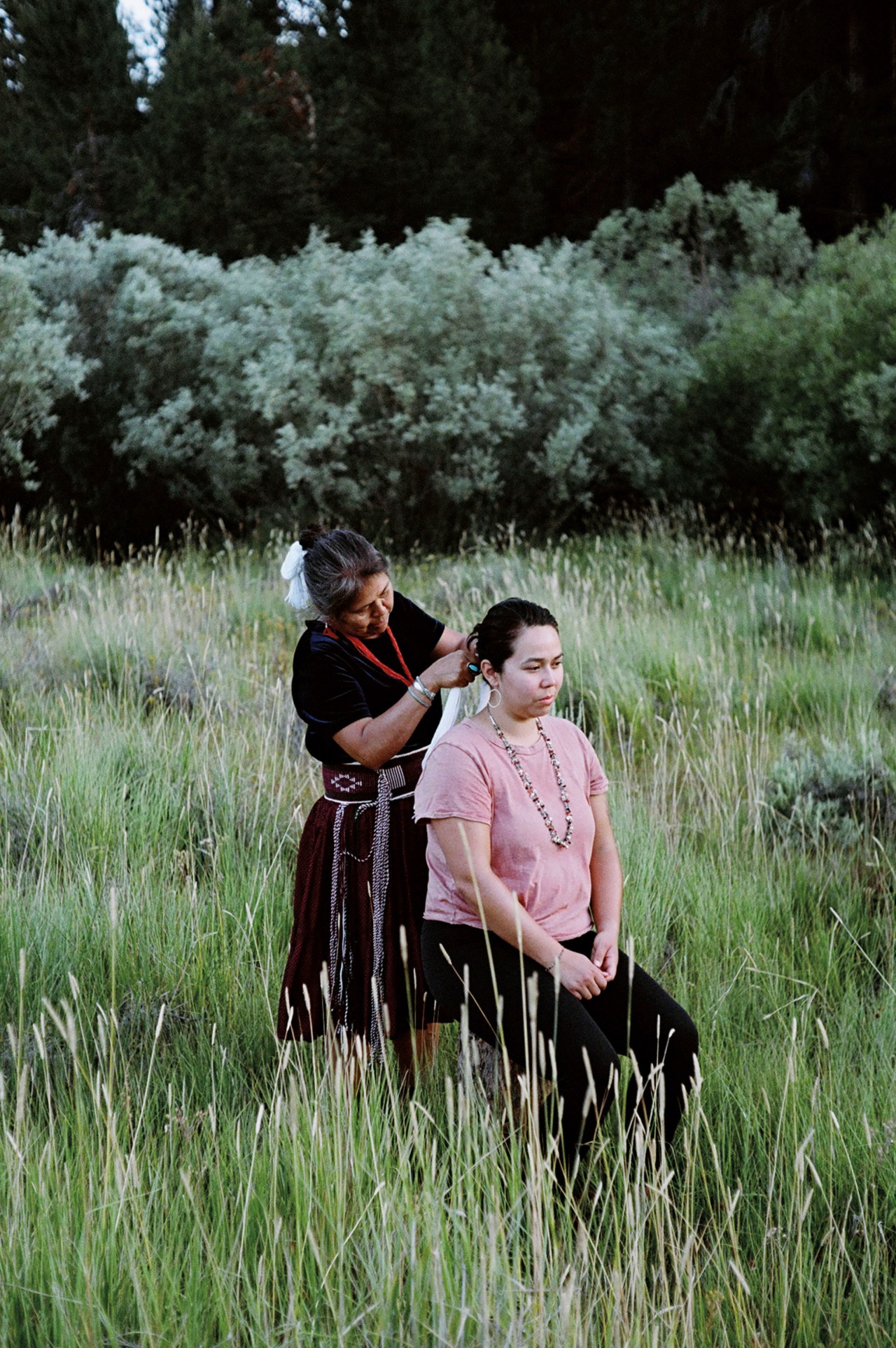 Nora Benally and Kayla Atwood portrait