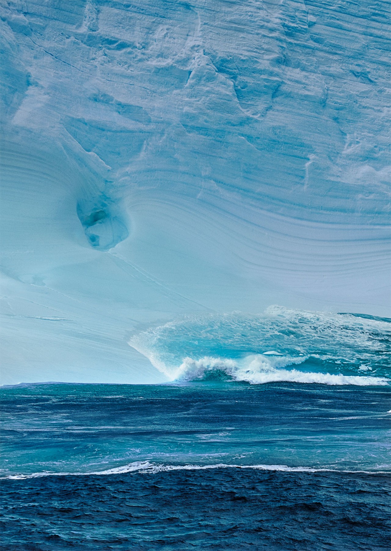 Antarctica ice by Patricia Carr Morgan