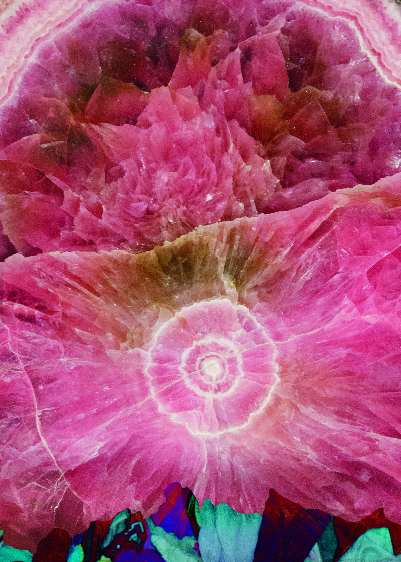Pink rock by Stefanie Moshammer