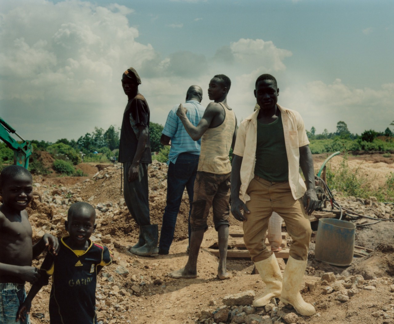 Uganda gold miners by Stefan Dotter