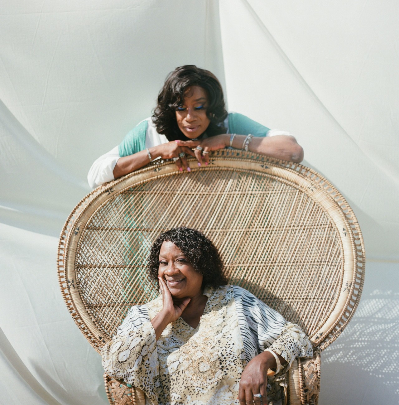 Ceyenne Doroshow and her mother by Kristin Powell