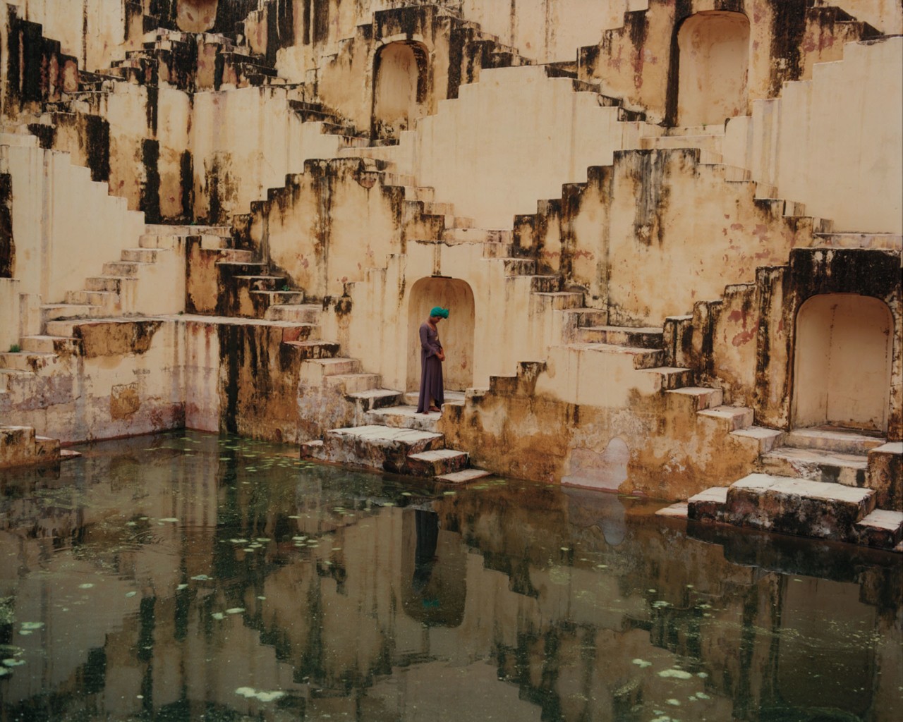 India water well by Bharat Sikka