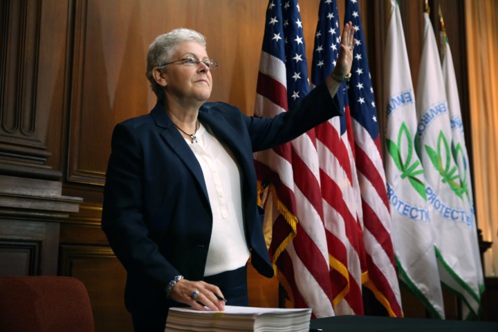 EPA head Gina McCarthy