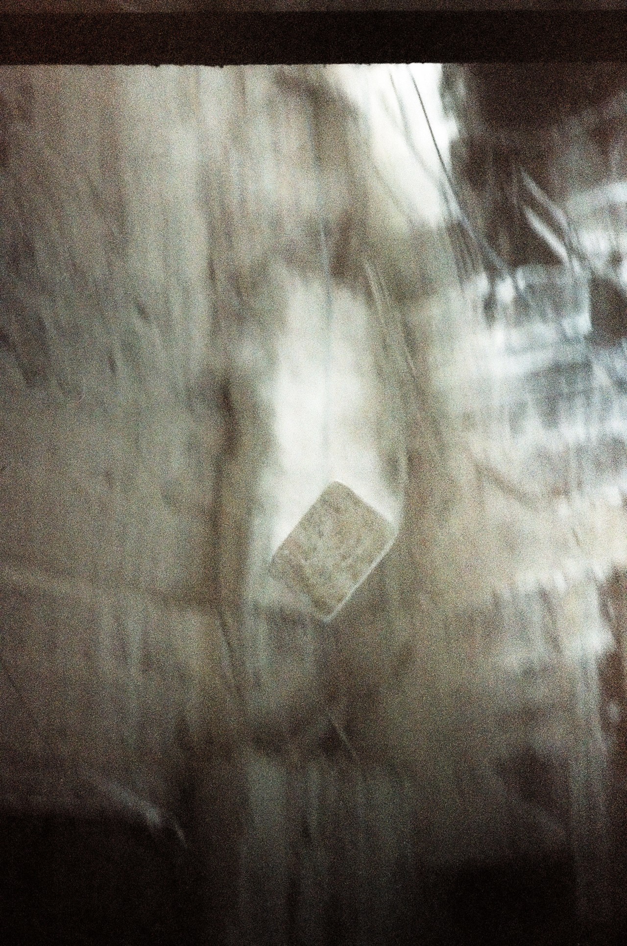 Rock falling in marble rock quarry in abandoned American monument by Jeremy Everett