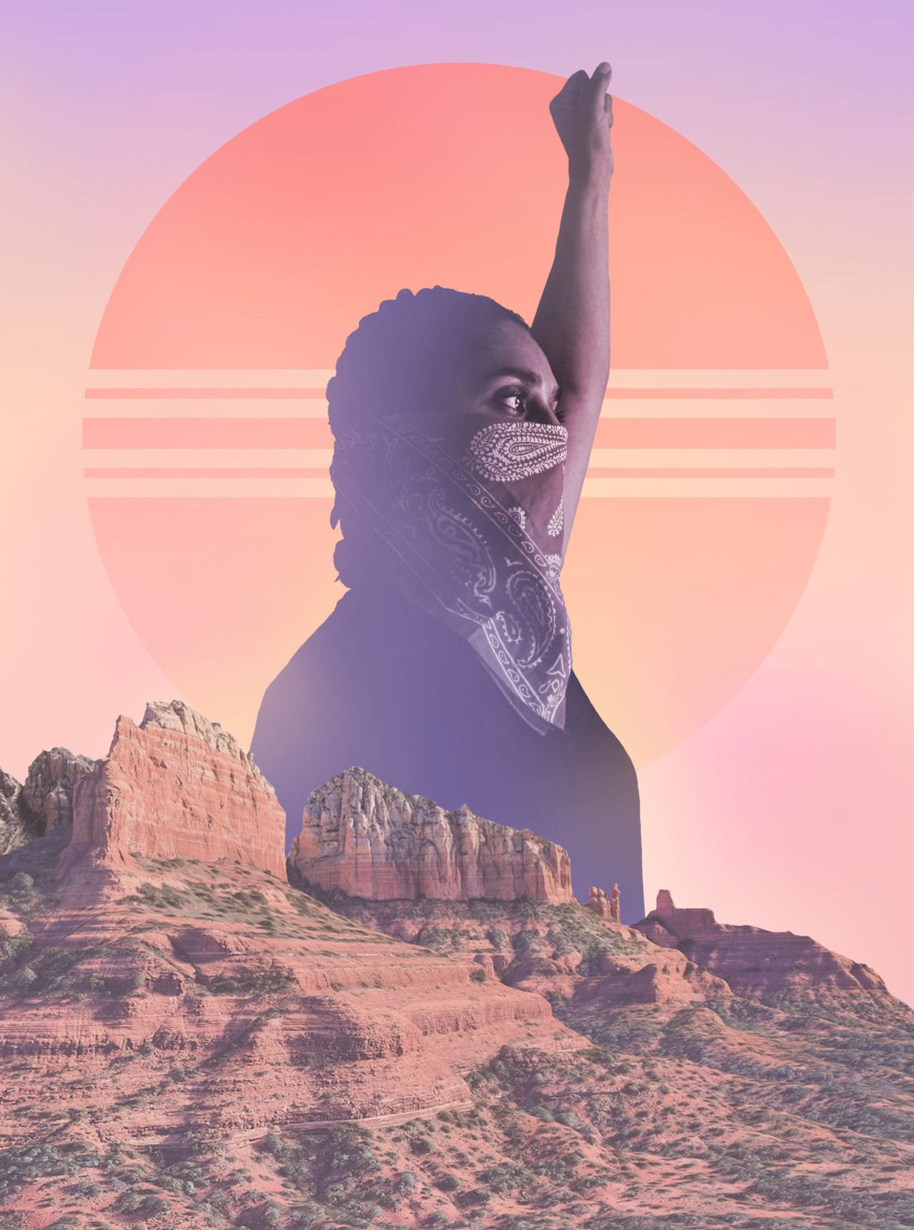 Illustration of artist Mer Young