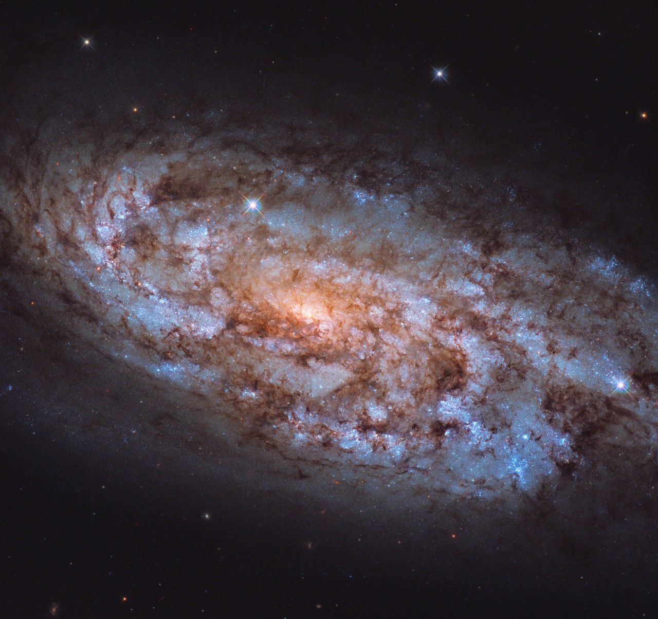 Stellar Furnace space galaxy by SA/Hubble & NASA, B. Nisini