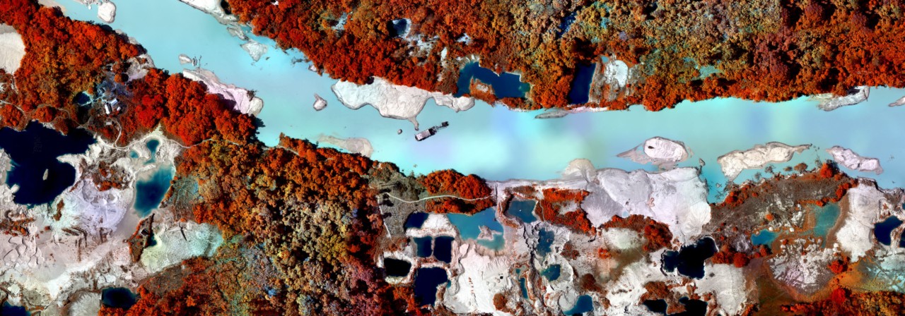 Crepori River, Para Brazil by Richard Mosse