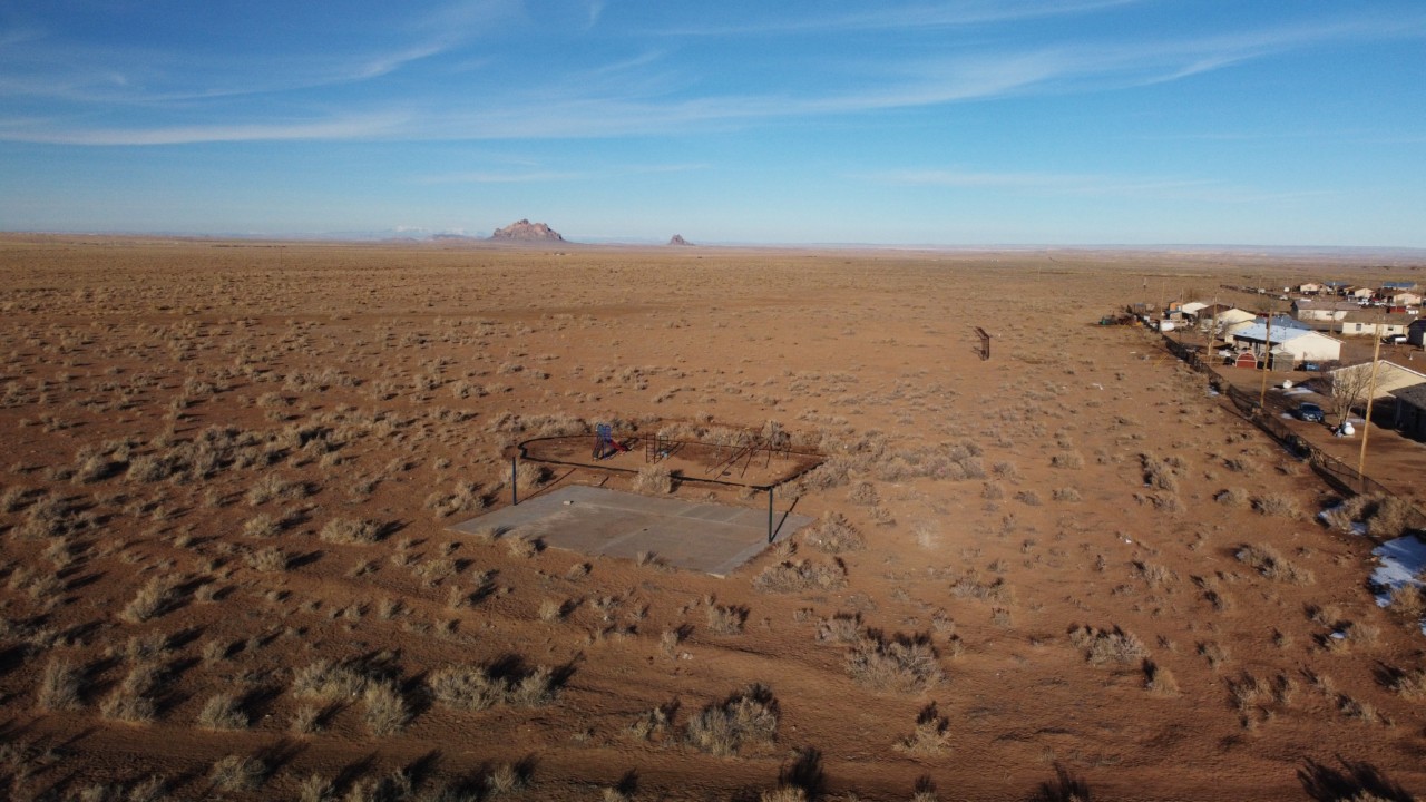 Skate project in Two Grey Hills on Navajo Nation