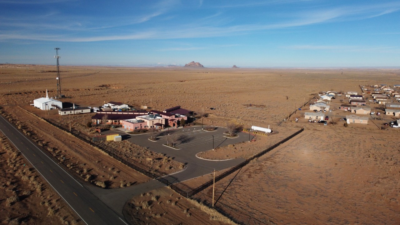 Skate project in Two Grey Hills on Navajo Nation