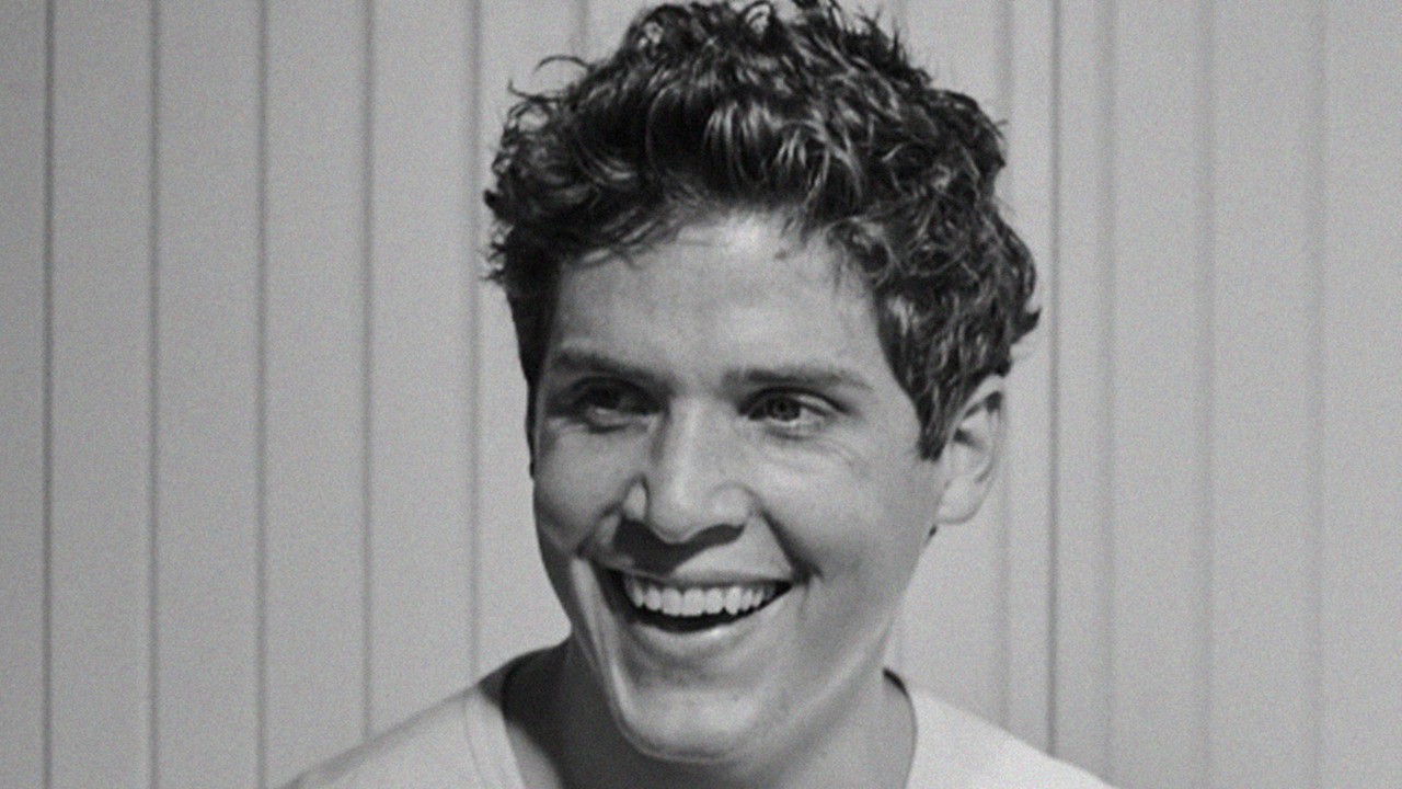 Black and white portrait of Max La Manna