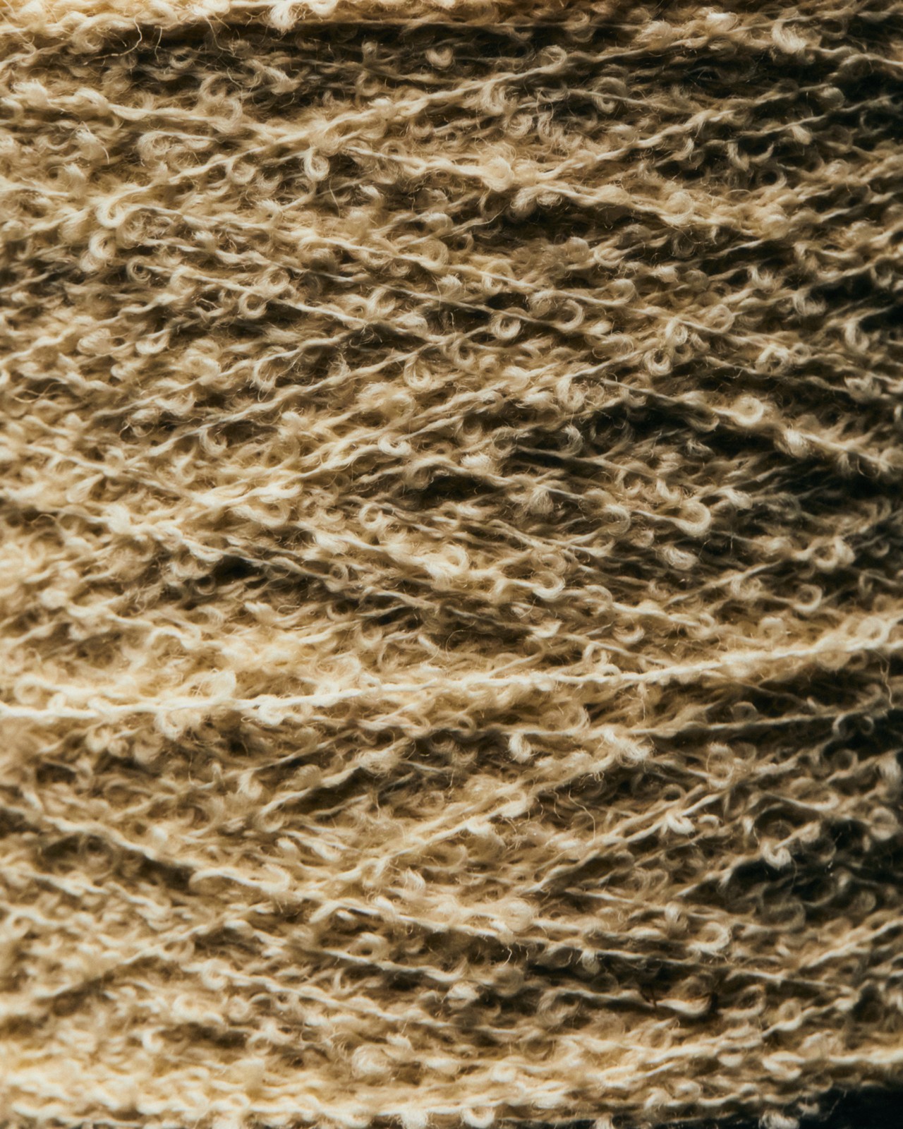 Close-up of linen fiber