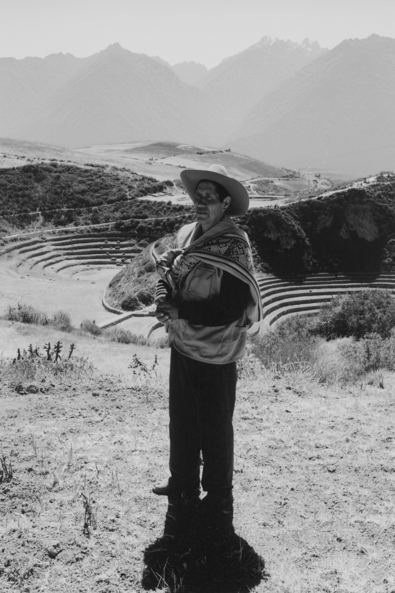Cleto Cusipaucar standing in Cusco, Peru