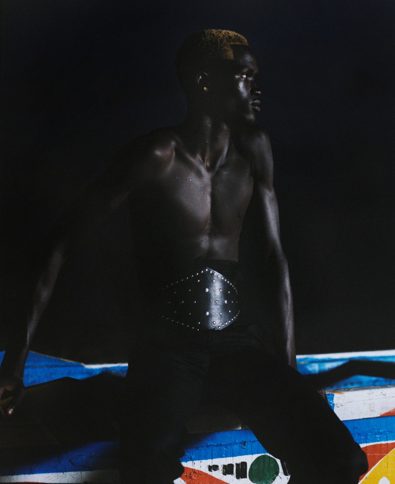 Ibrahim photographed by Nadine Ijewere in 2021