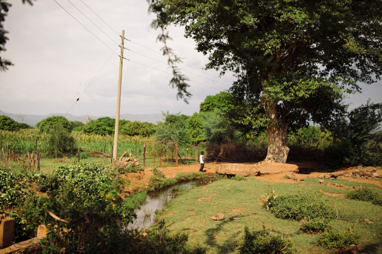 Marcella Kibon's son endured worryingly high fevers from malaria last year.