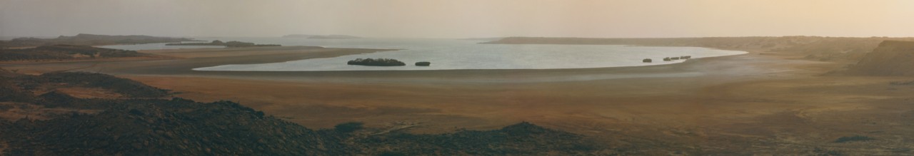 A panoramic view the La Guajira desert.