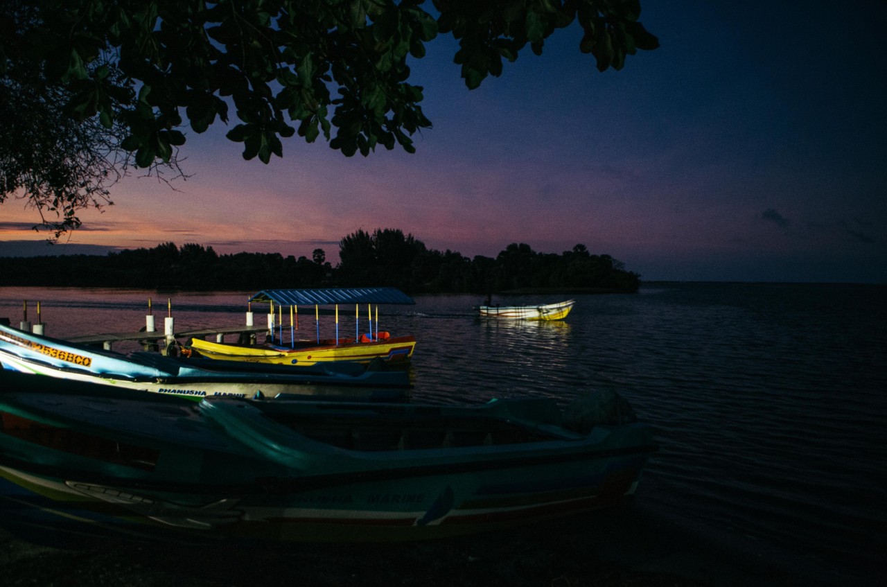 A small fishing dock in Batticaloa, eastern Sri Lanka, where fishing is a major source of livelihood.