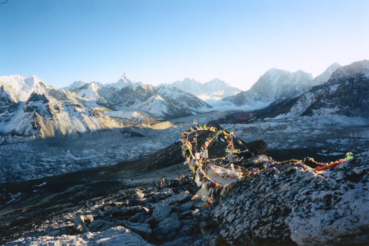 The Himalayas mountain range.