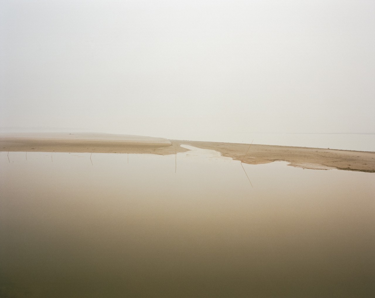 The Brahmaputra river.