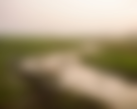 Four people cross the Brahmaputra river.